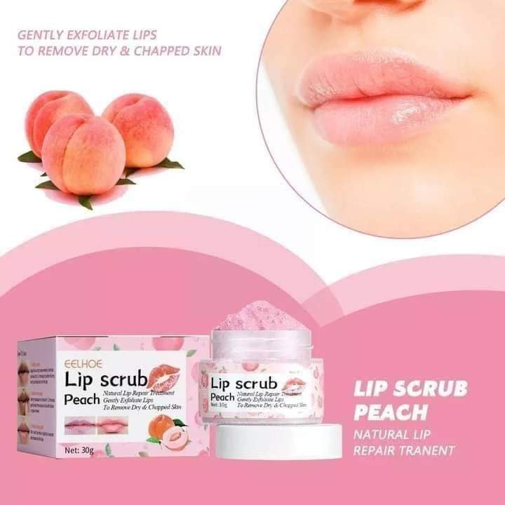 EELHOE Lip Scrub Peach (30g)