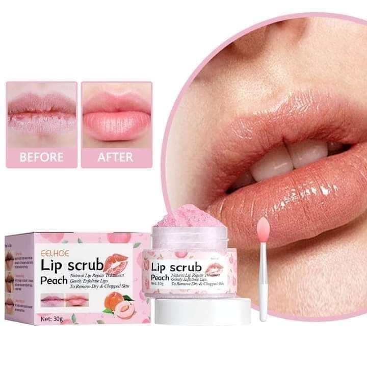 EELHOE Lip Scrub Peach (30g)