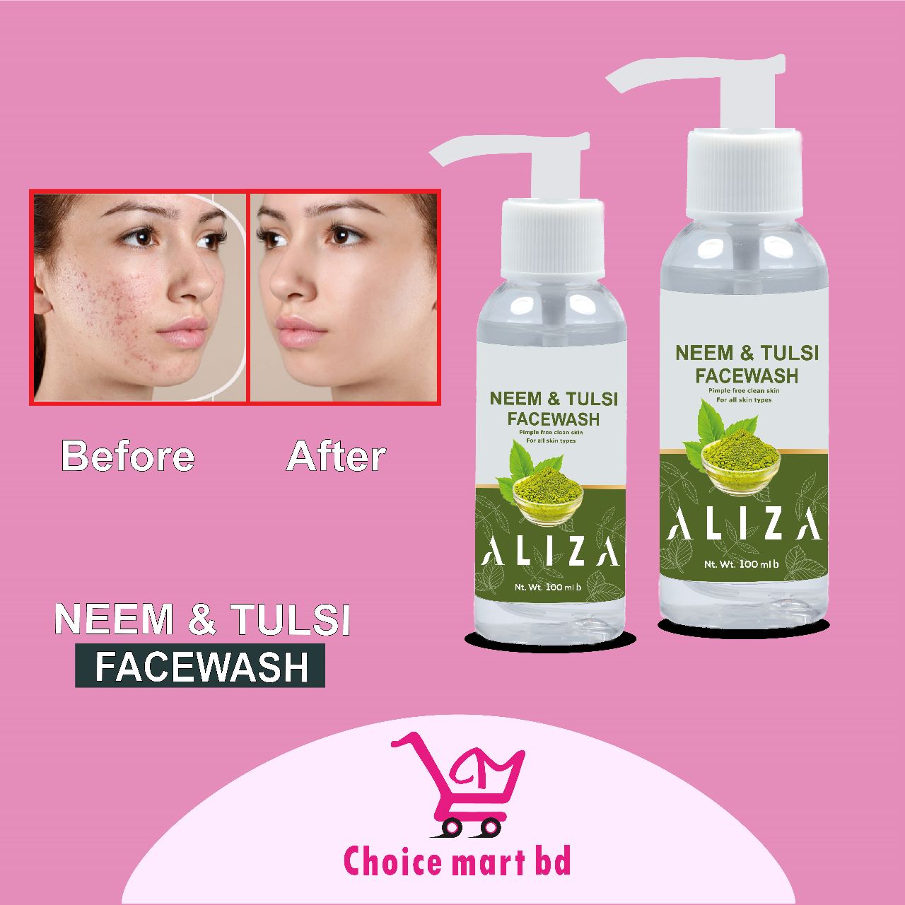 Aliza Neem & Tulsi Face Wash