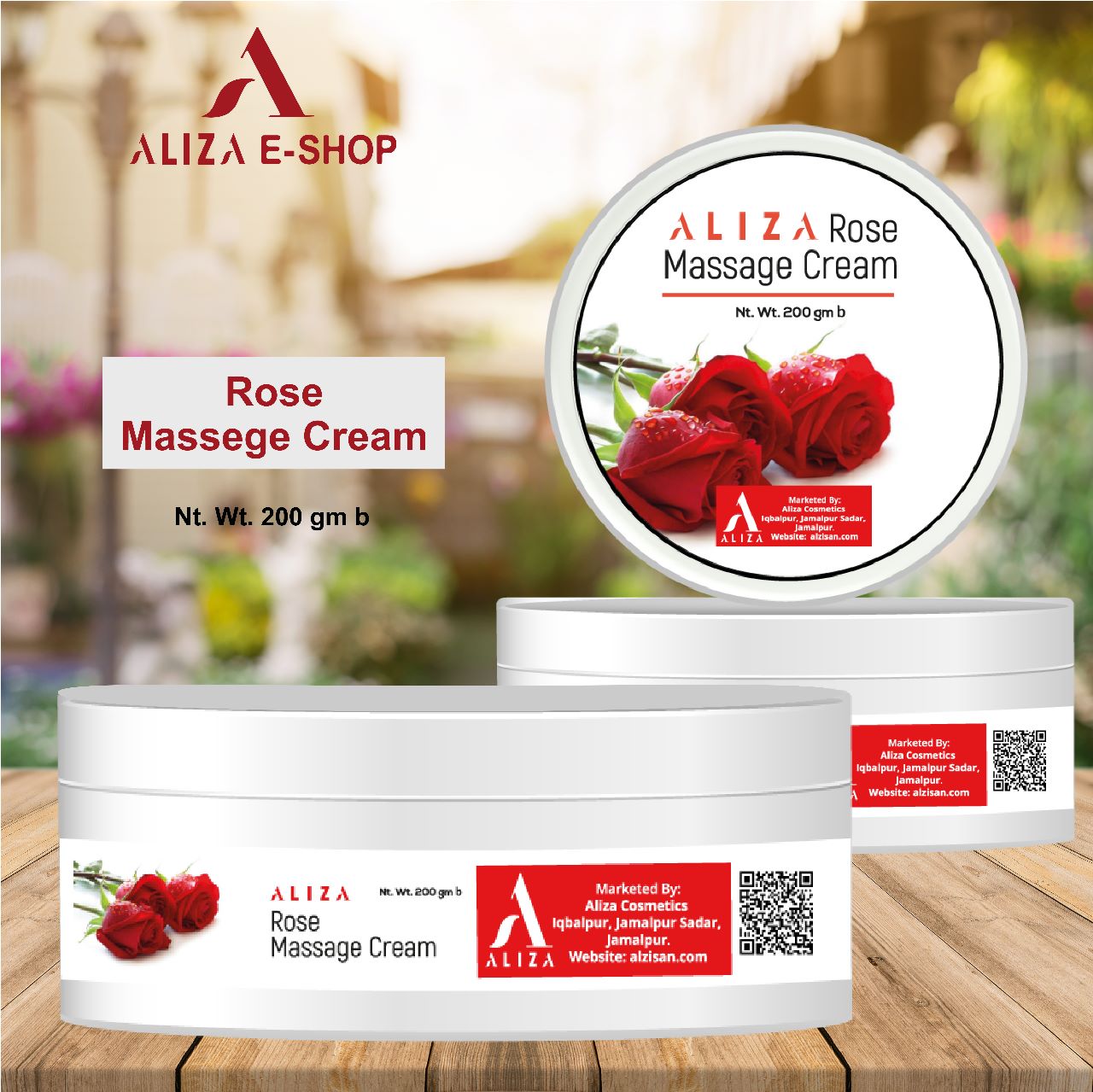 Aliza Rose Massage Cream