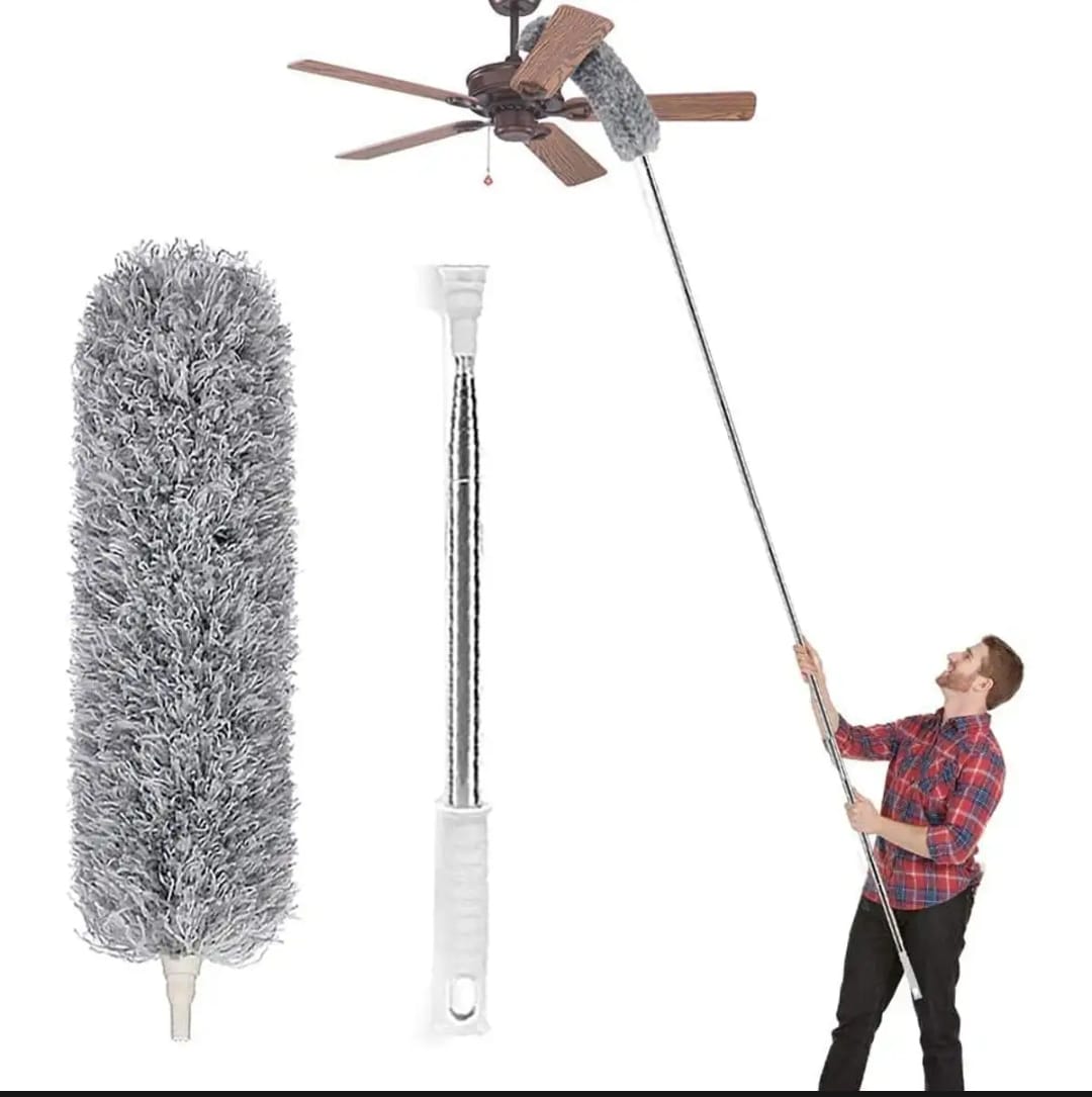 Microfiber Duster with Extension Pole