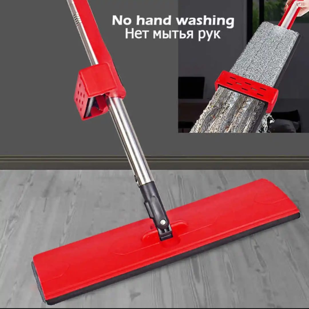 Free-Hand and 360 Degree Rotating Spin Mop with Floor Cleaning