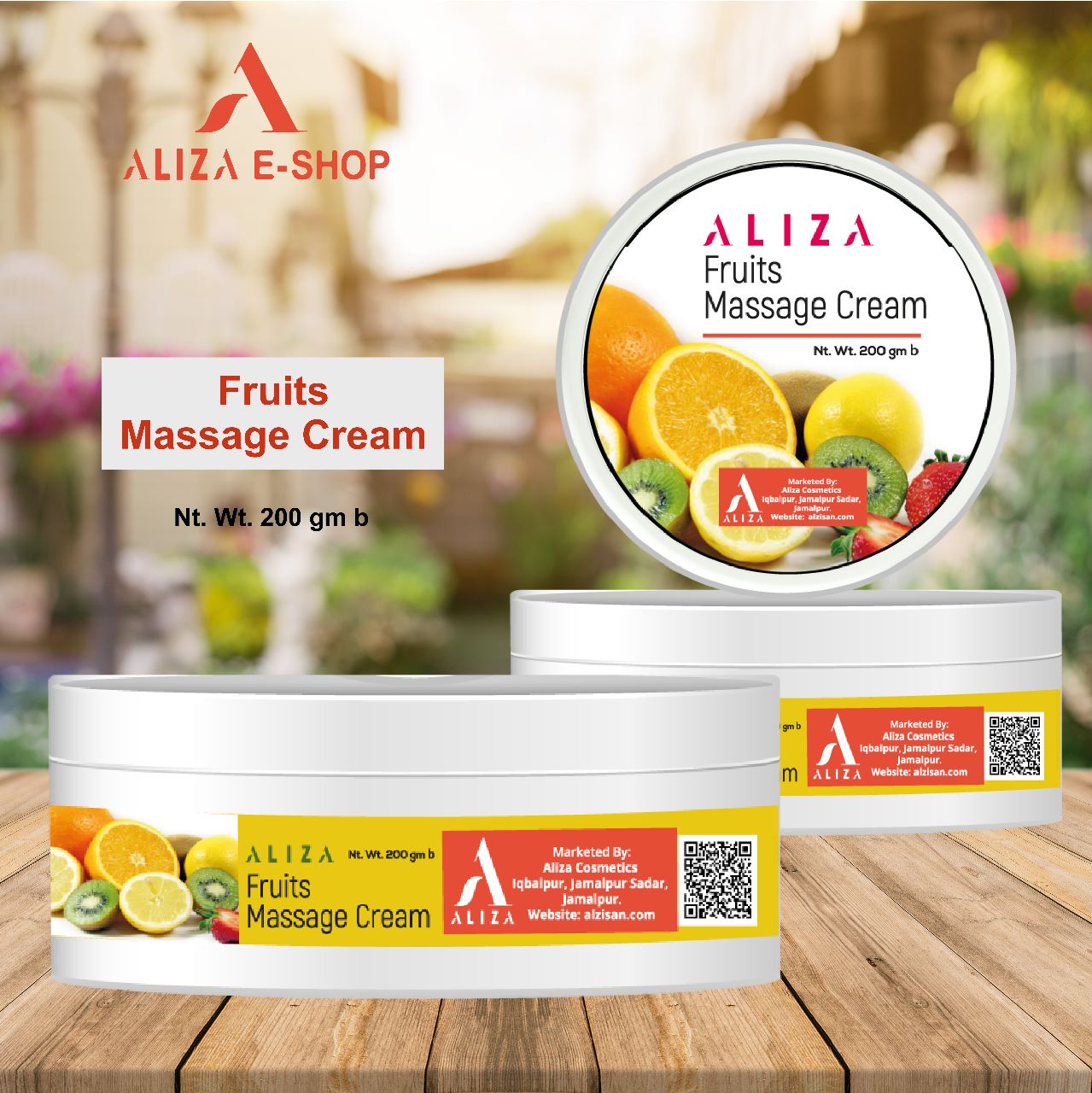 Aliza Fruits Massage Cream